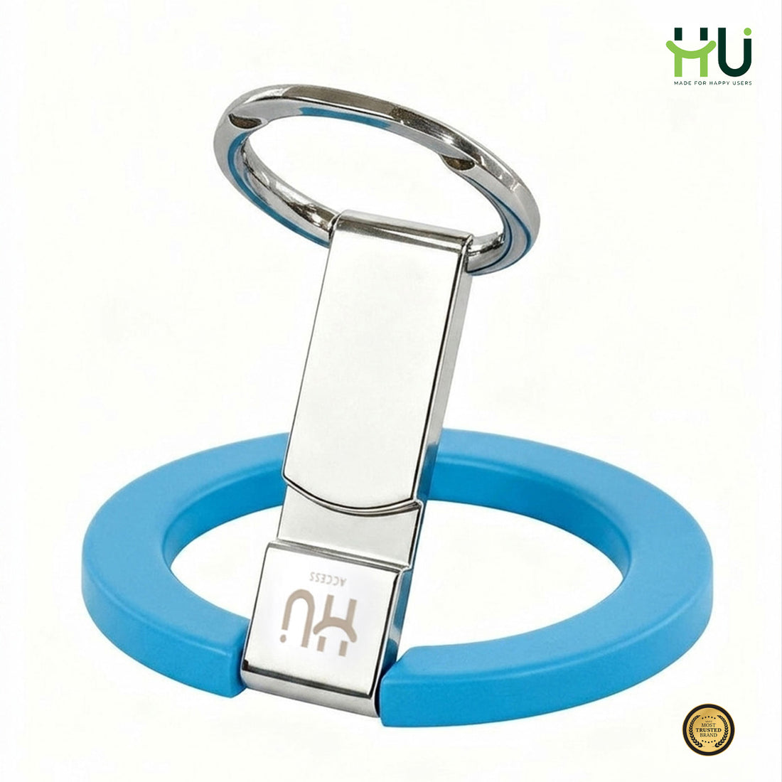 360° Magnetic Phone Holder Stand-Sky Blue