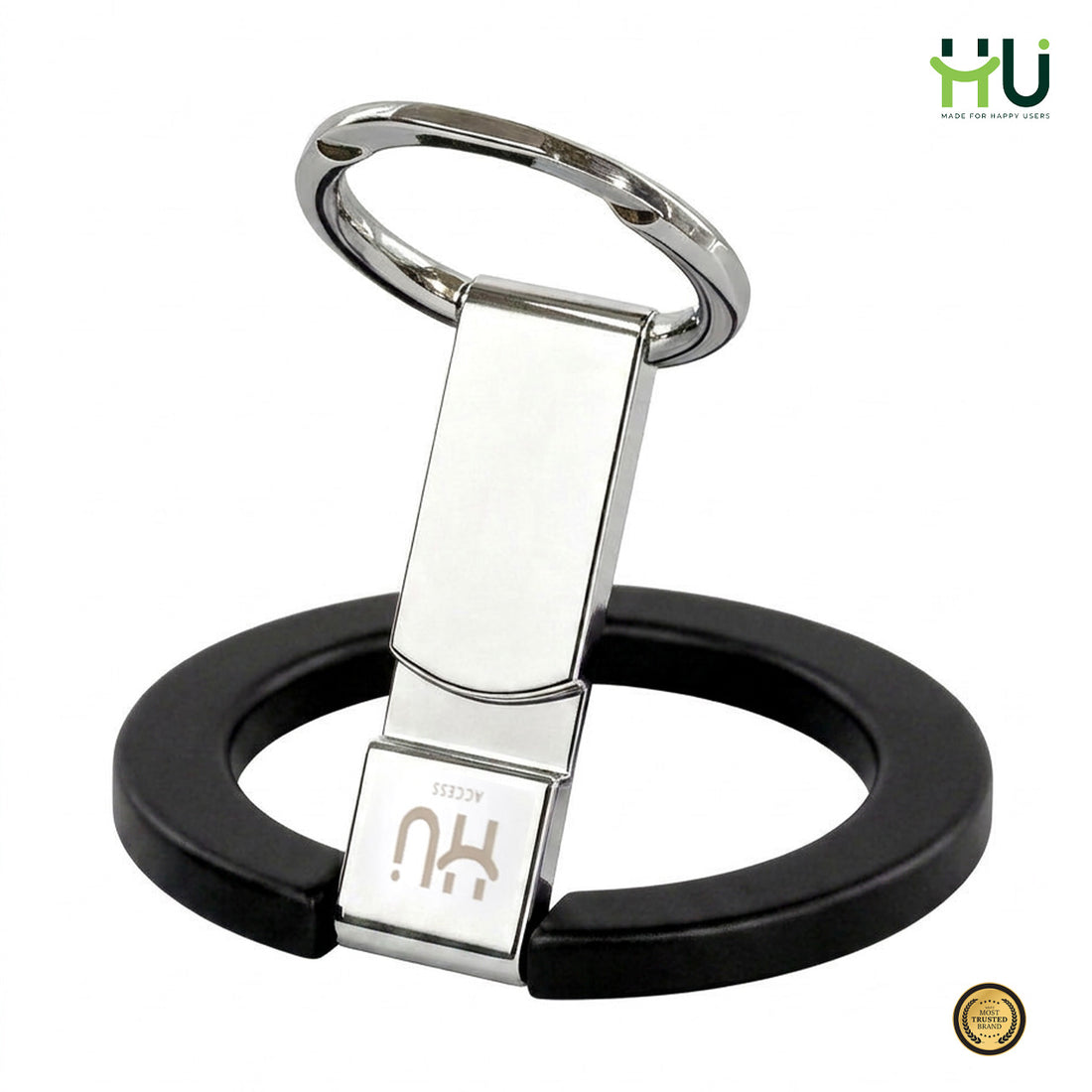360° Magnetic Phone Holder Stand-Black