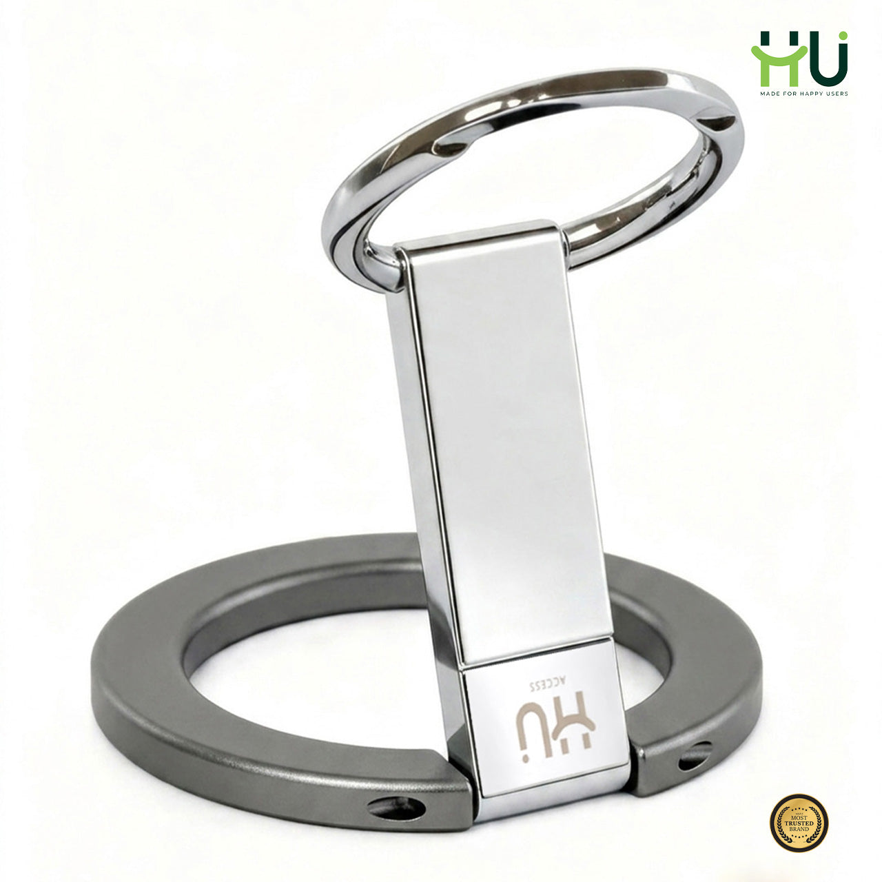 360° Magnetic Phone Holder Stand-Grey