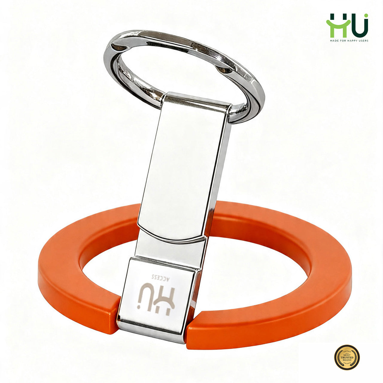 360° Magnetic Phone Holder Stand-Orange