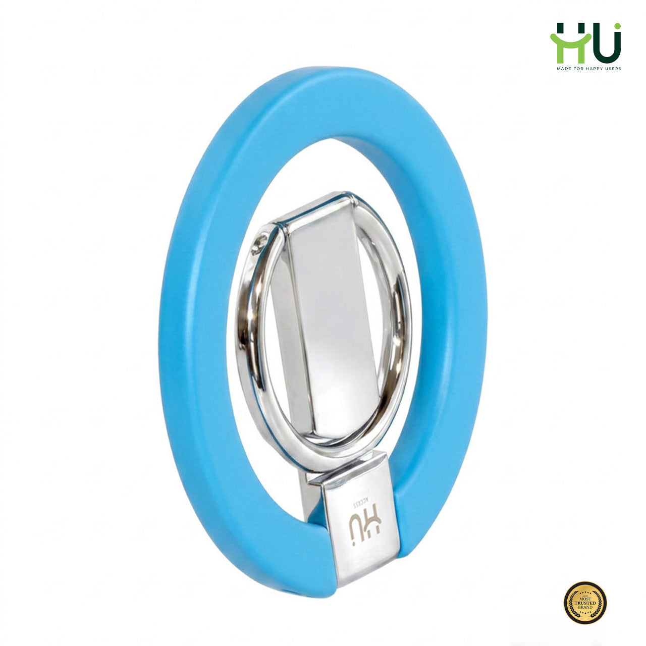 360° Magnetic Phone Holder Stand-Sky Blue