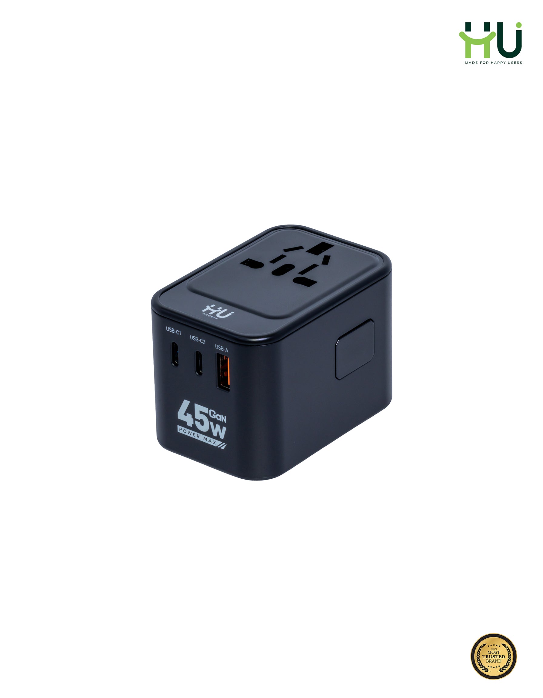 HU Universal Travel Adapter