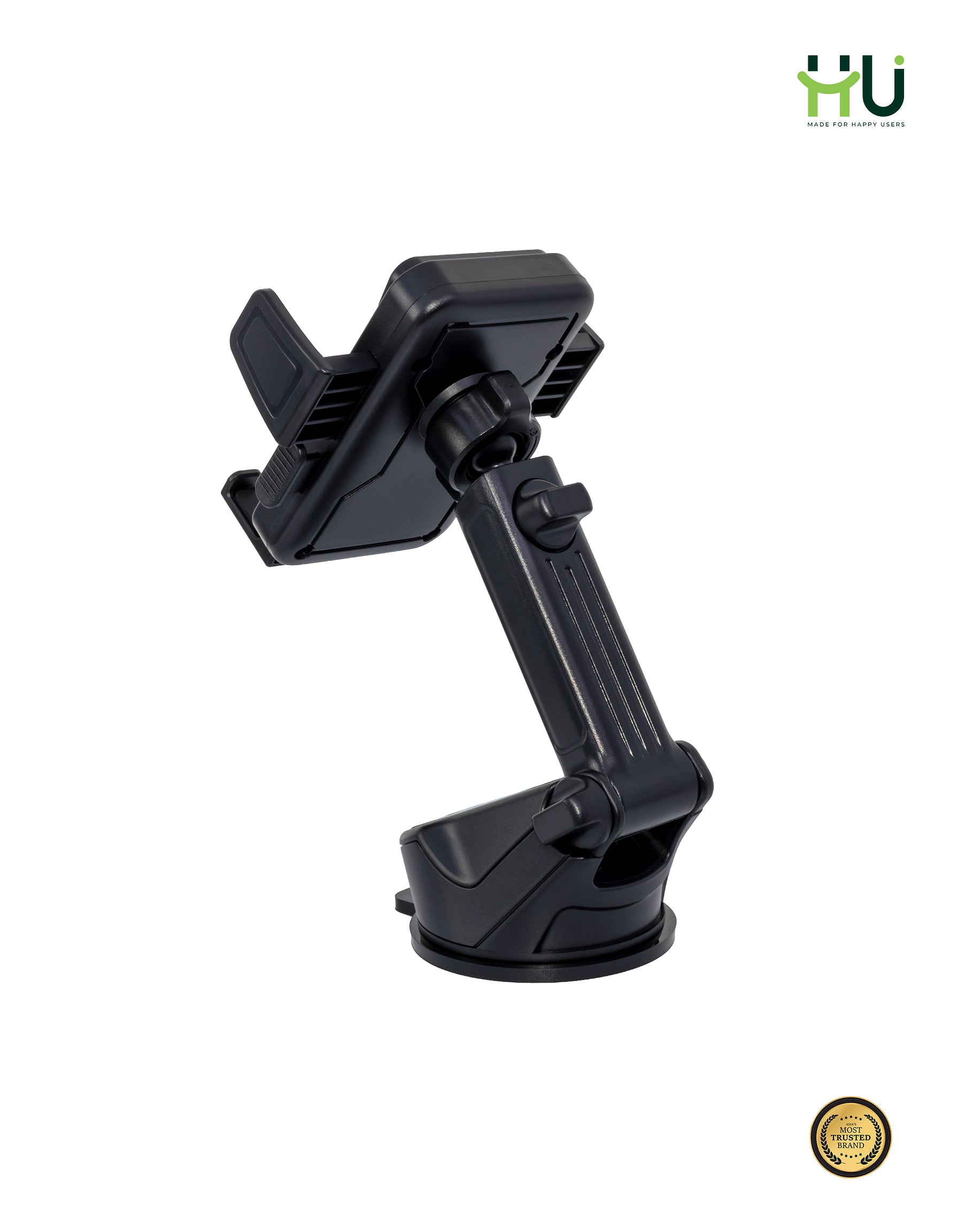 HU Press-Lock Car Phone Holder