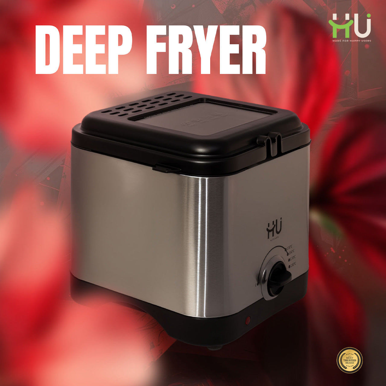 1.5L Electric Deep Fryer with Basket