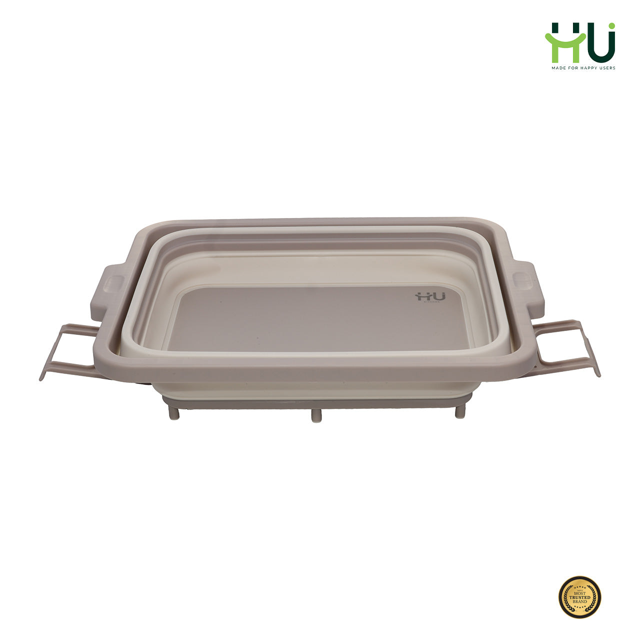 4-in-1 Expandable Prep & Serve Tub - White