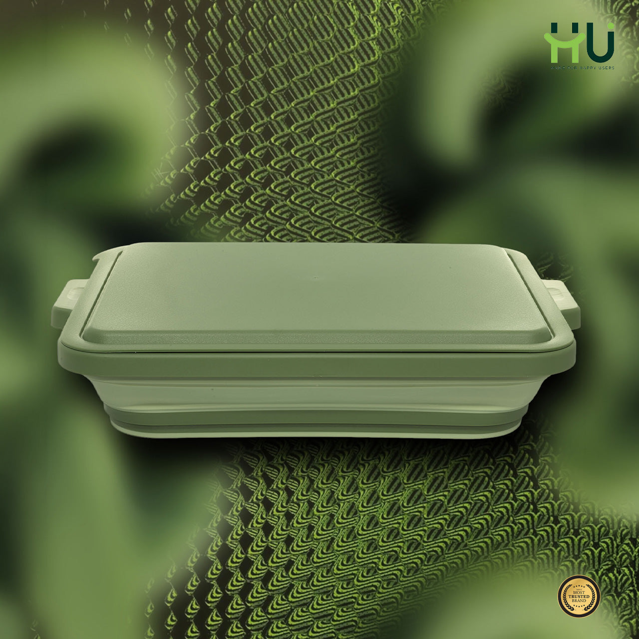 4-in-1 Expandable Prep & Serve Tub - Green