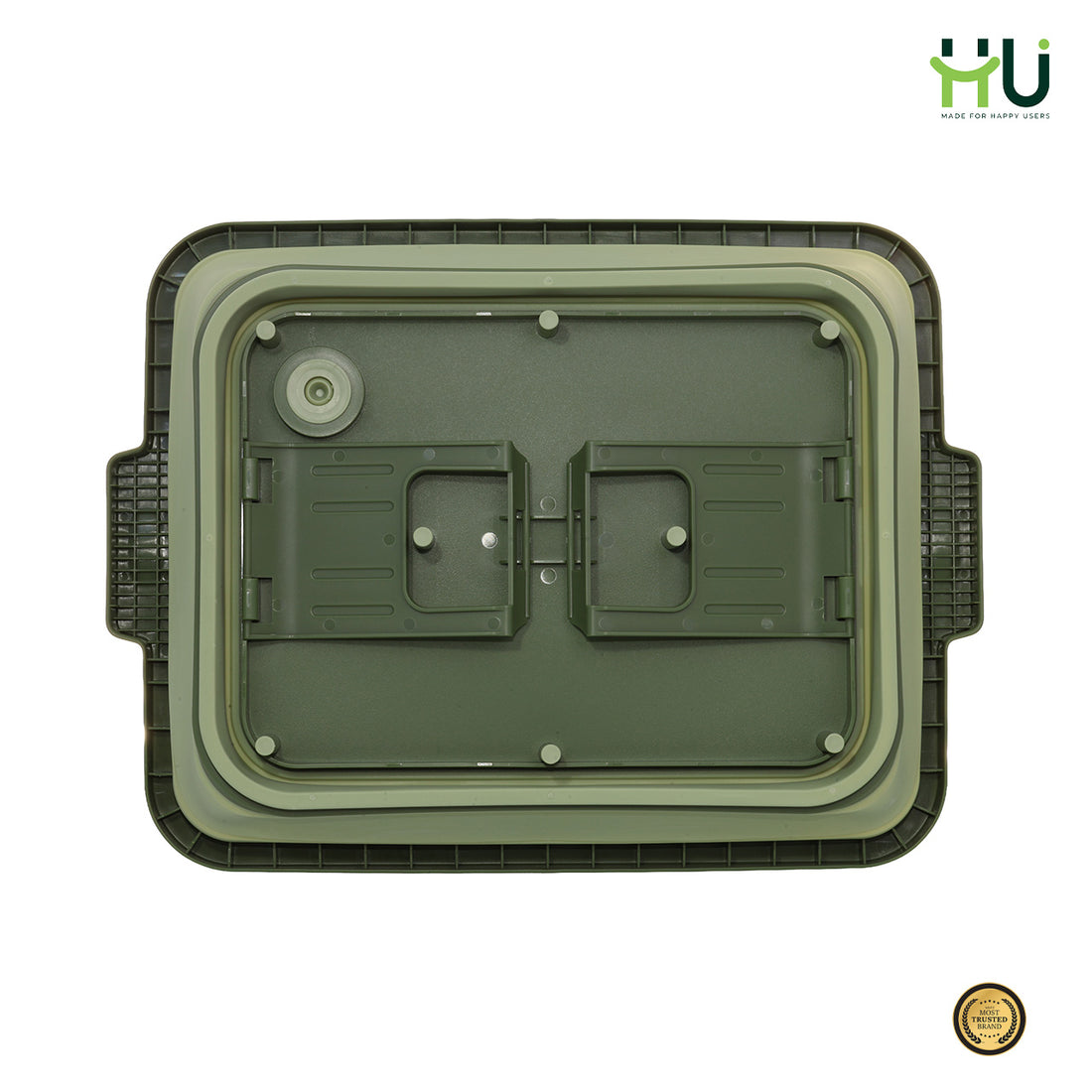 4-in-1 Expandable Prep & Serve Tub - Green