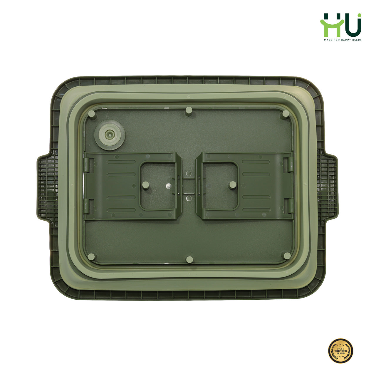 4-in-1 Expandable Prep & Serve Tub - Green
