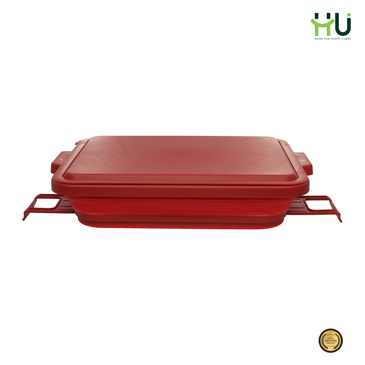 4-in-1 Expandable Prep & Serve Tub - Red