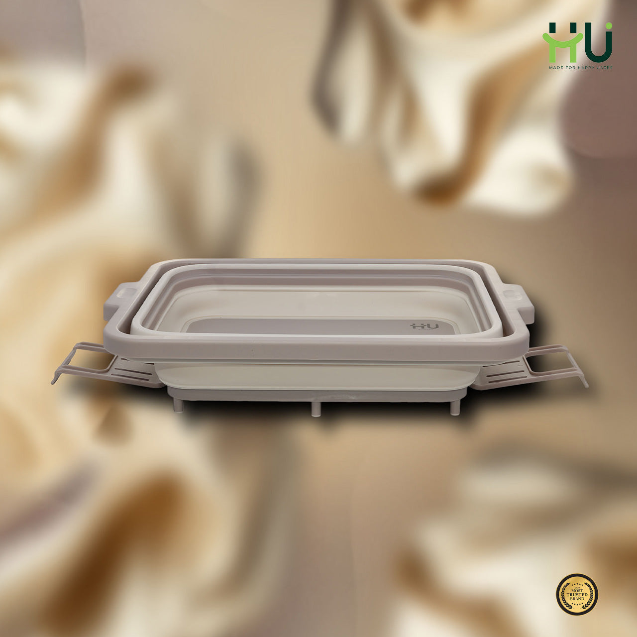 4-in-1 Expandable Prep & Serve Tub - White