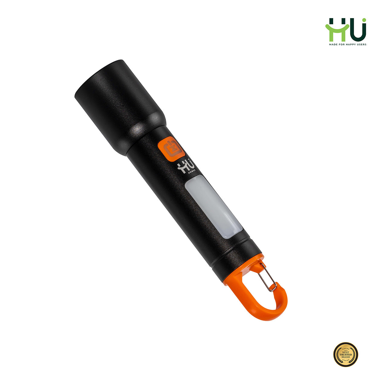 Rechargeable LED Flashlight – White & Red