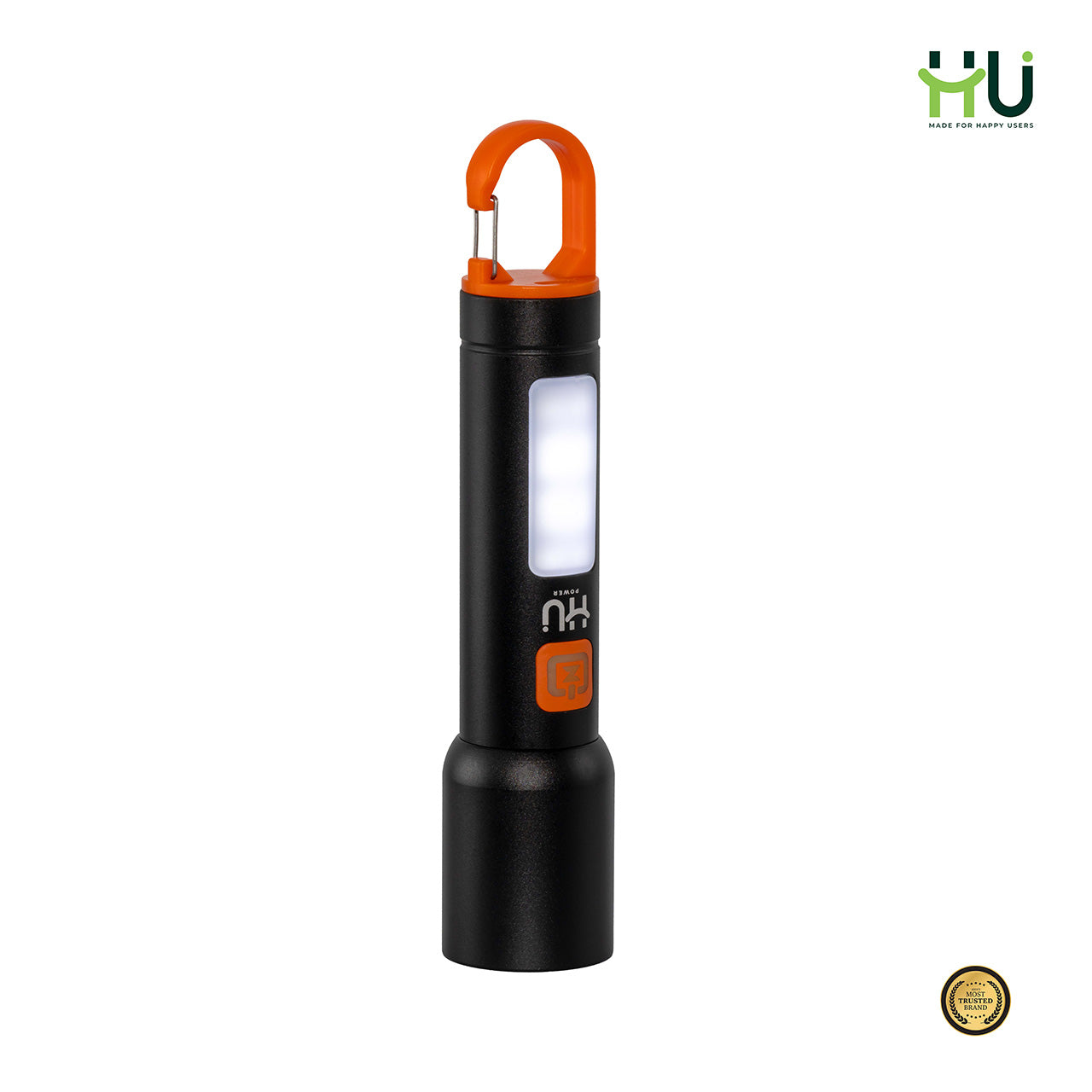 Rechargeable LED Flashlight – White & Red