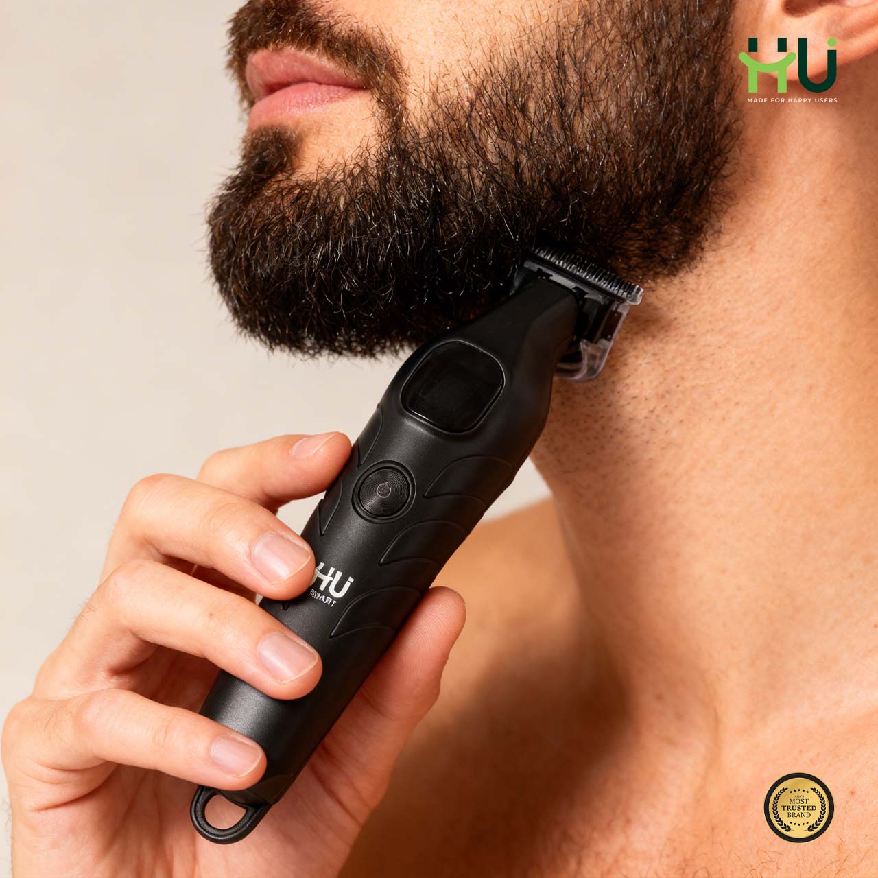 Professional Cordless Hair & Beard Trimmer (1200mAh)