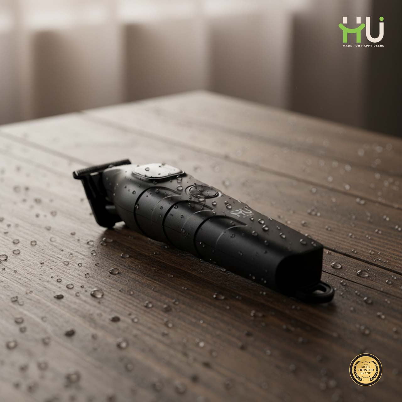 Professional Cordless Hair & Beard Trimmer (1200mAh)