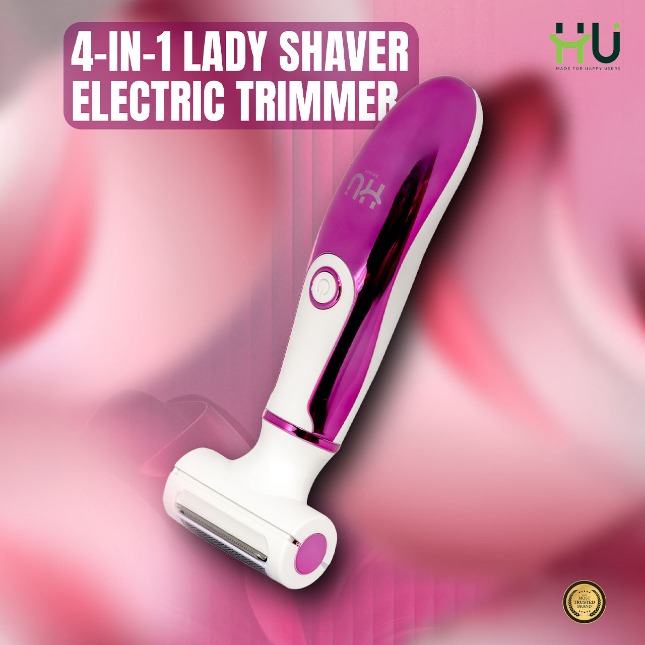 4-in-1 Lady Shaver Electric Trimmer