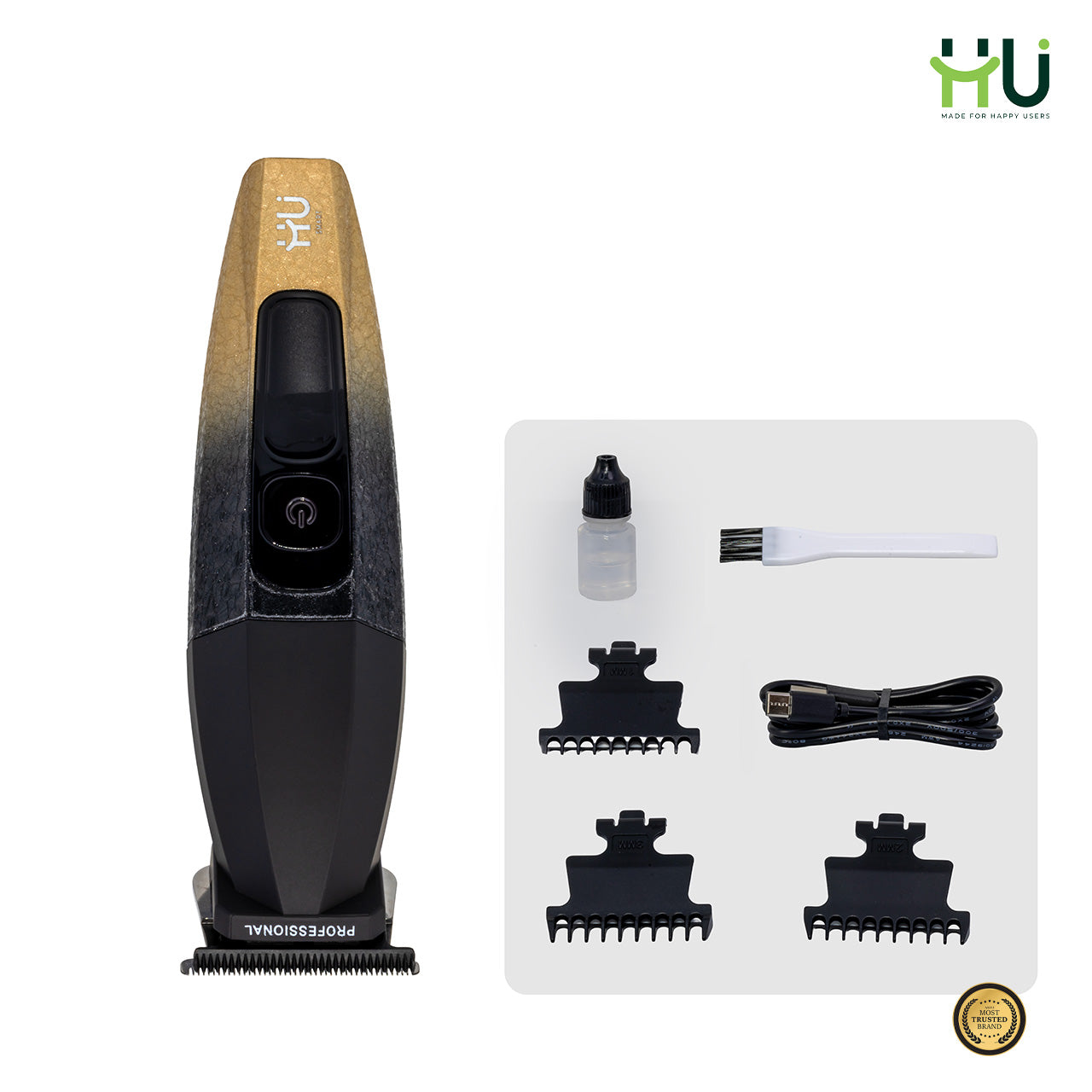 Rechargeable Electric Hair Trimmer 180 Minutes Runtime