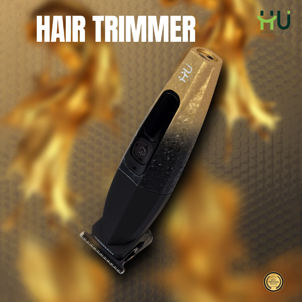 Rechargeable Electric Hair Trimmer 180 Minutes Runtime