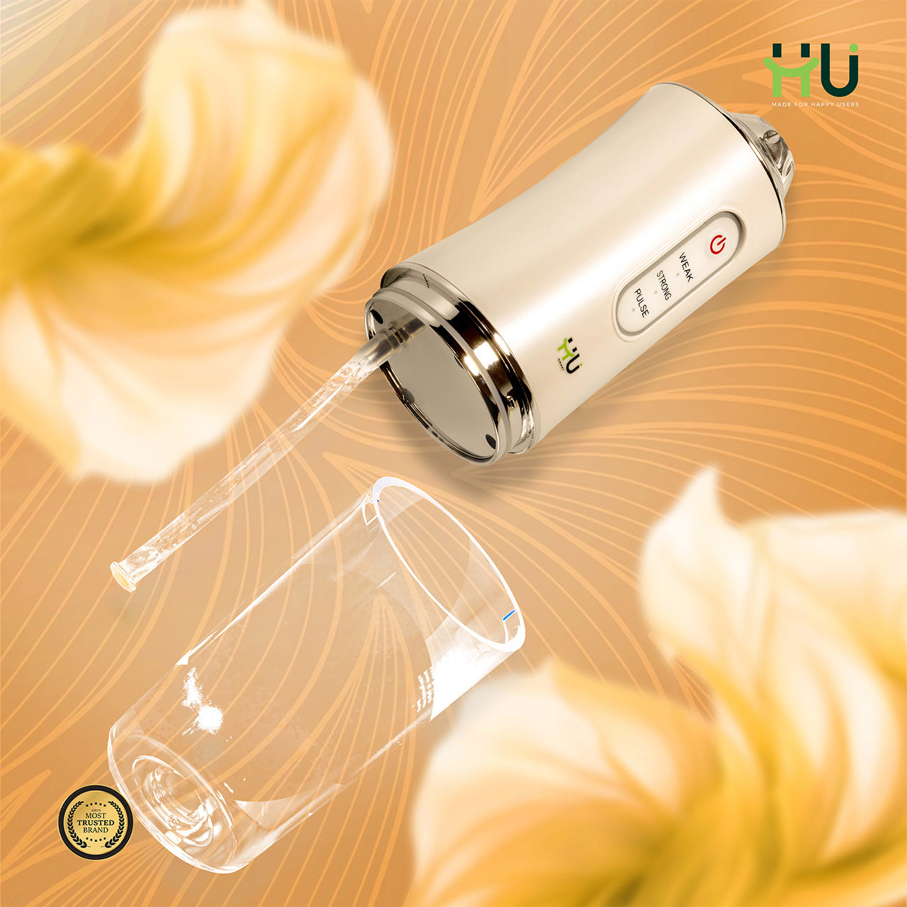 Portable Dental Water Flosser 360° Cleaning Irrigator