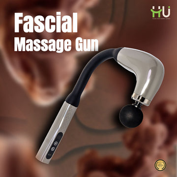 Deep Tissue Massage Gun 6 Speed 4 Heads Massager