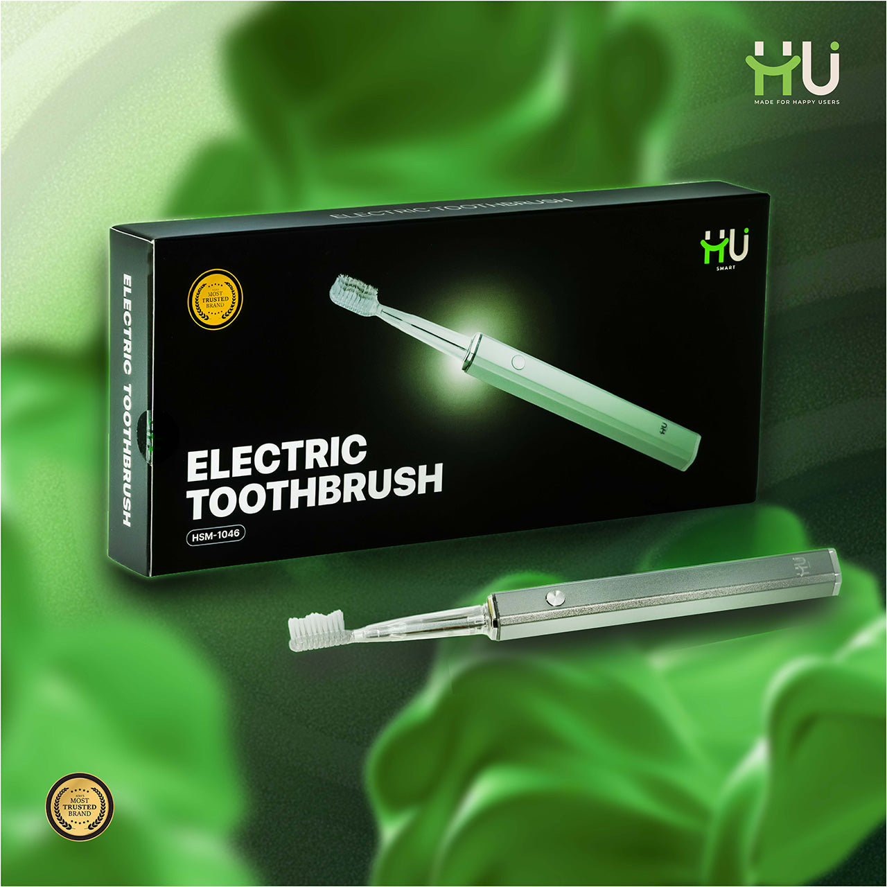 Sonic Electric Toothbrush Rechargeable Waterproof