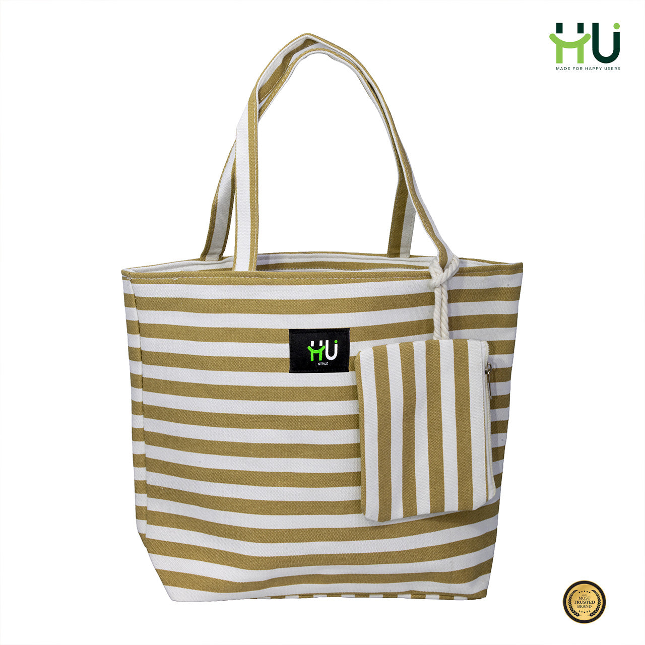 Zebra Pattern Fashion Bag – Cream & White