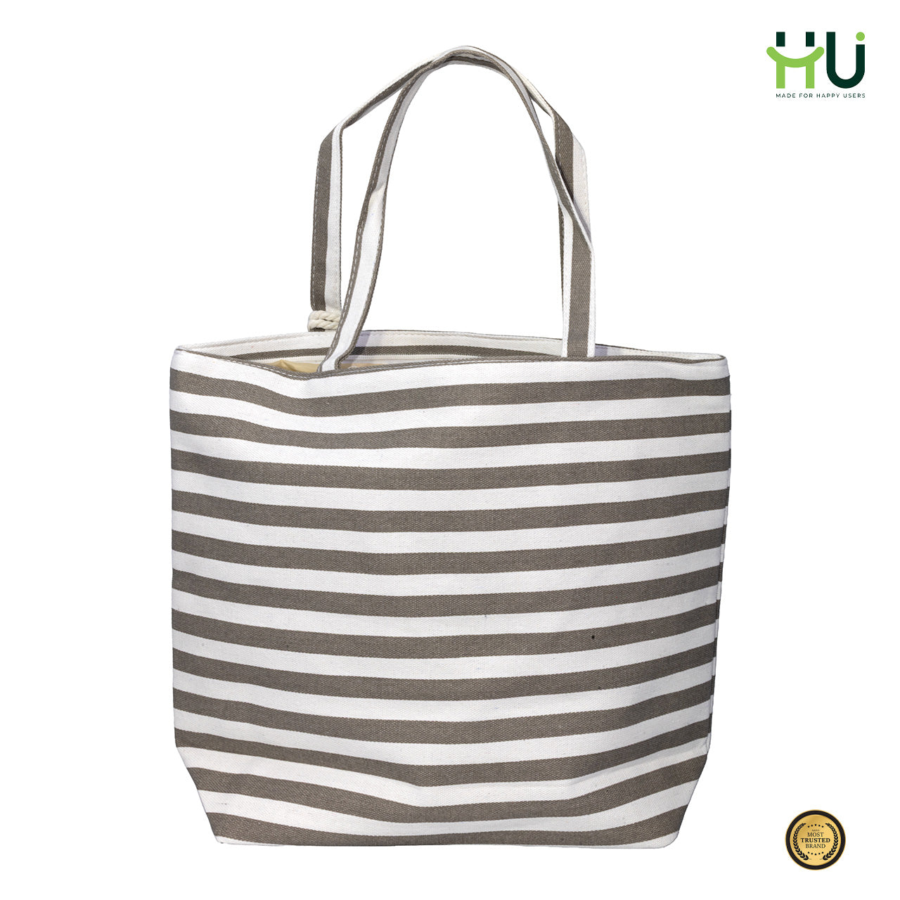 Zebra Pattern Fashion Bag – Grey & White