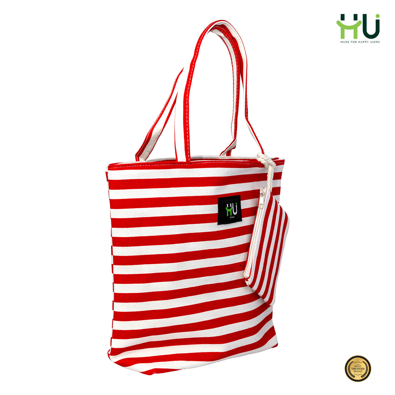 Zebra Pattern Fashion Bag – Red