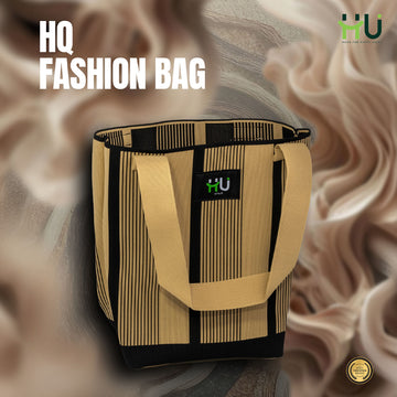 HQ Fashion Bag - Beige Black