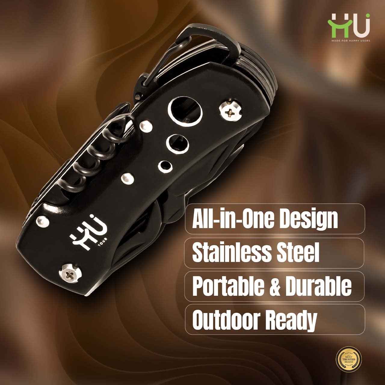 Folding Multi Tool Pocket Knife