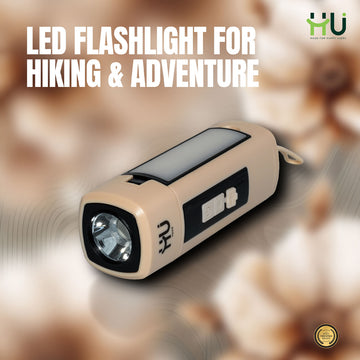 Rechargeable Outdoor LED Flashlight for Hiking & Adventure