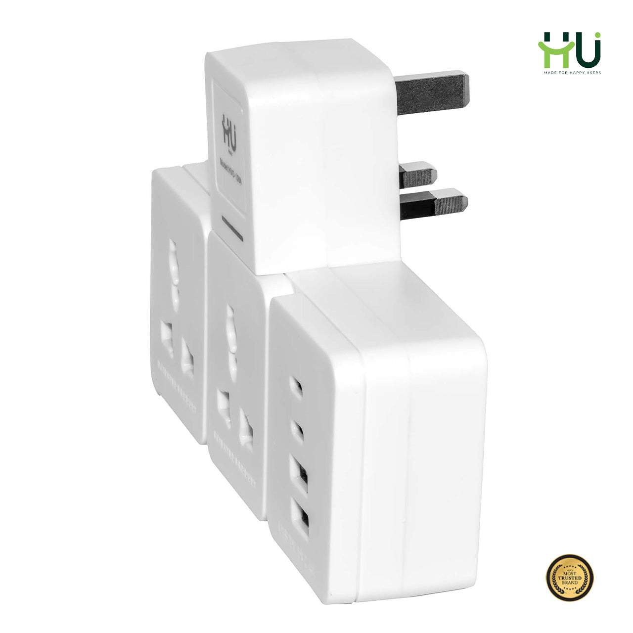 4-Port USB & Type-C Fast Wall Charger