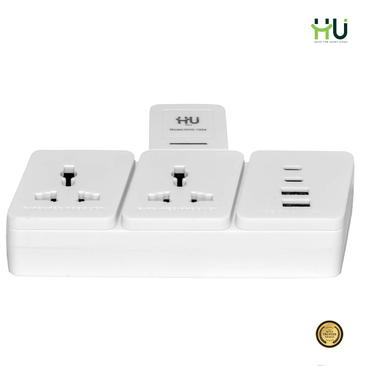 4-Port USB & Type-C Fast Wall Charger