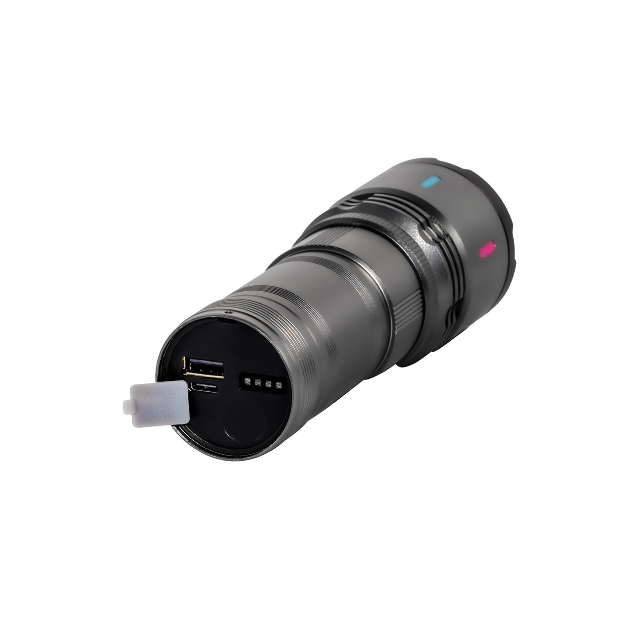 20W High Power LED Torch Rechargeable USB-C