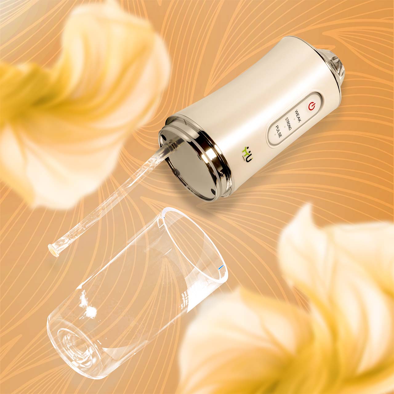 Portable Dental Water Flosser 360° Cleaning Irrigator