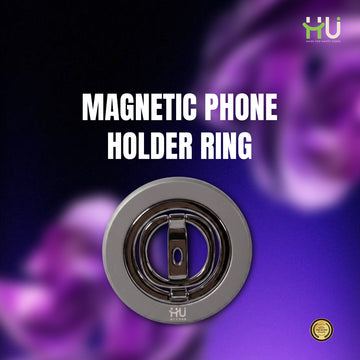 Magnetic Phone Holder Ring-Grey