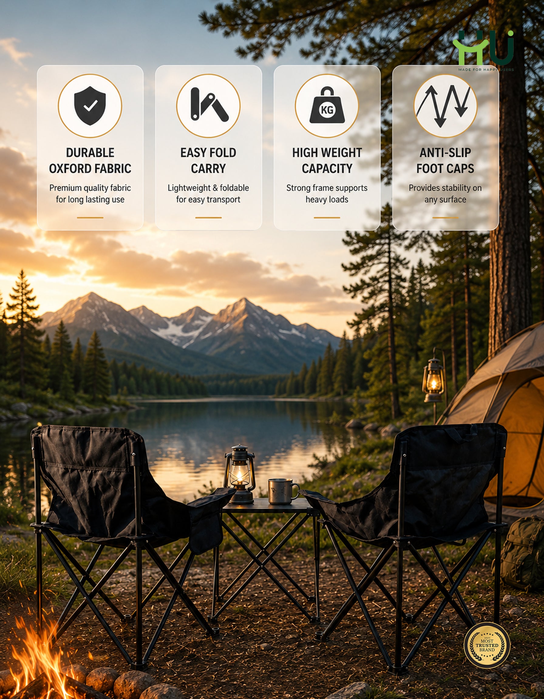Folding Camping Stool