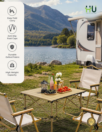 HU Foldable Camping Chair