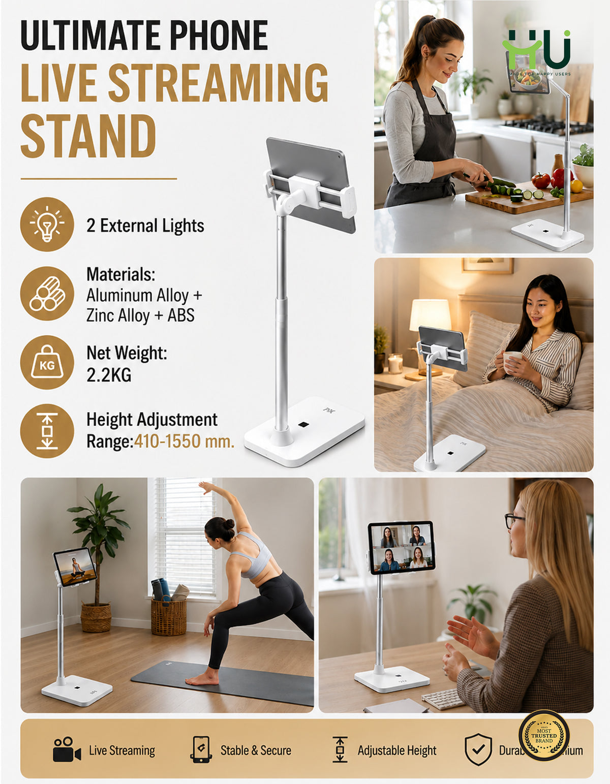 HU Ultimate Live Streaming Stand