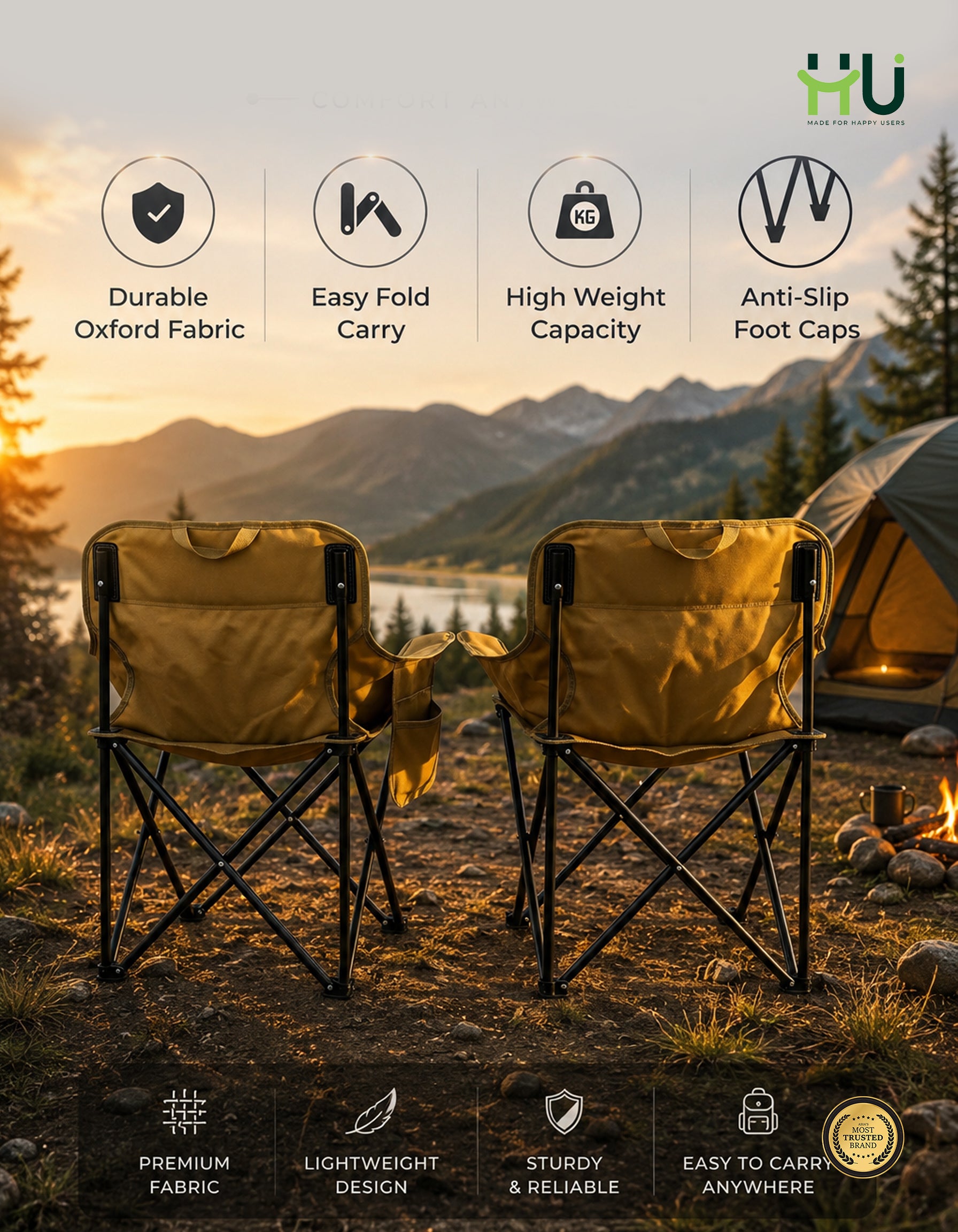 Folding Camping Stool