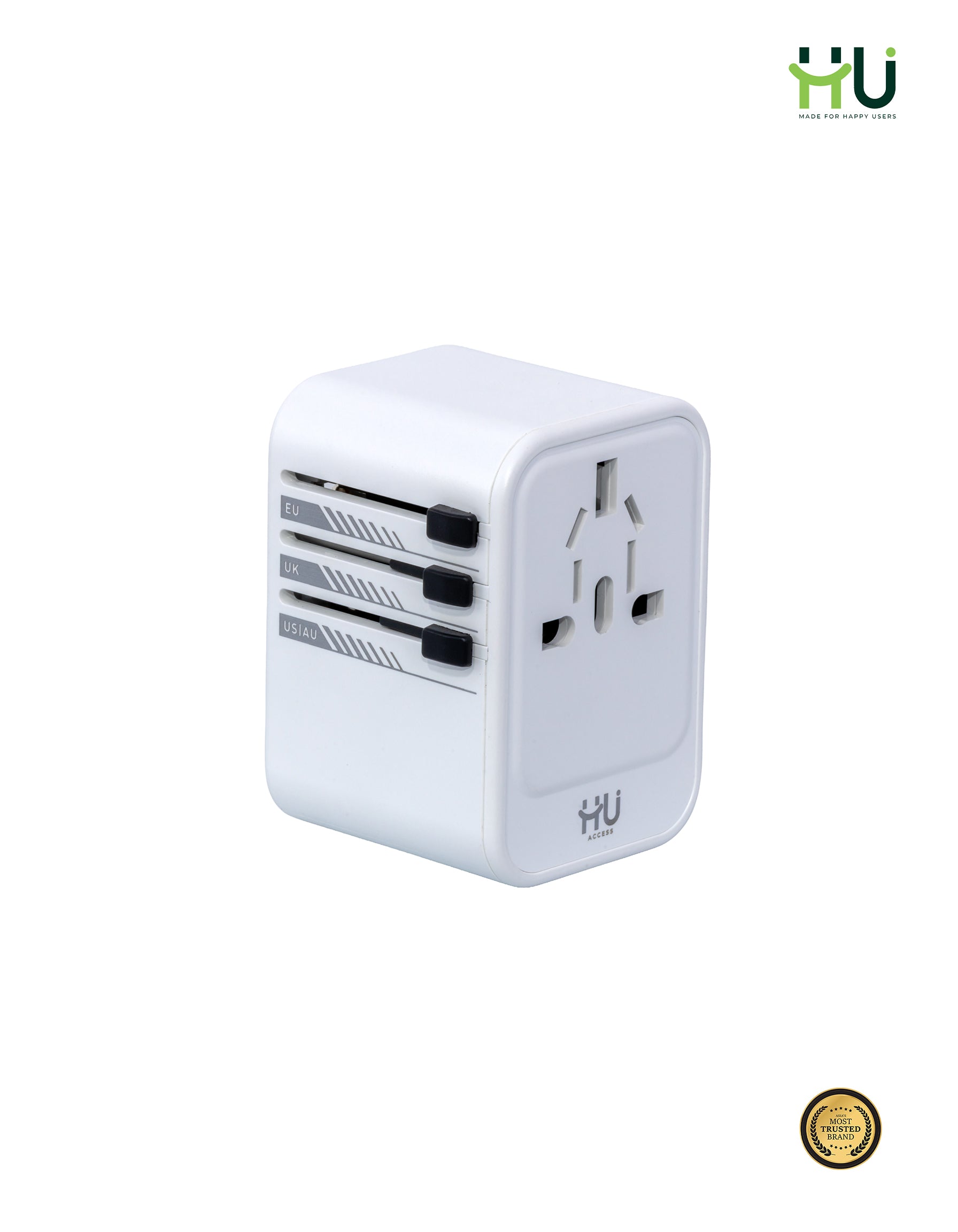 HU Universal Travel Adapter