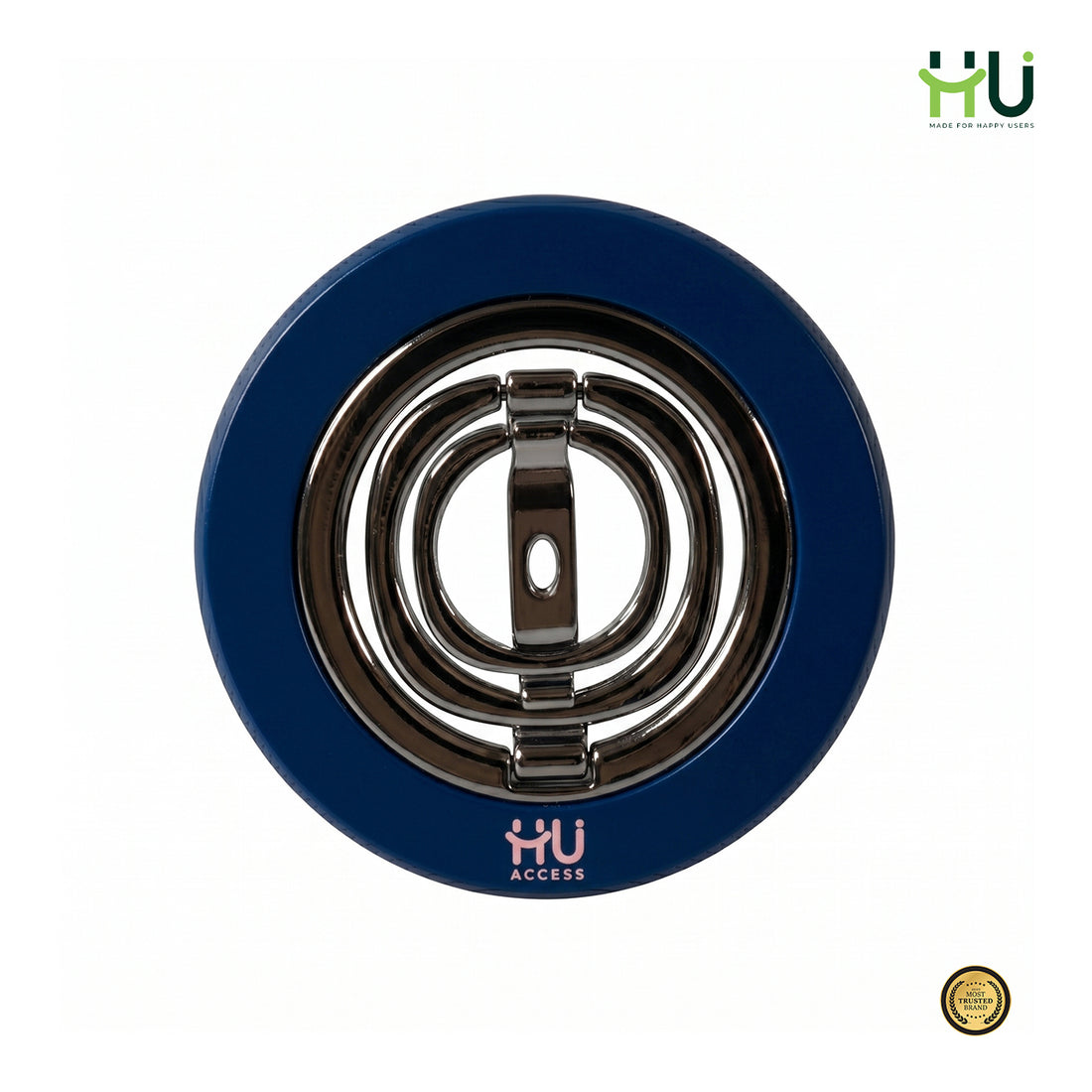 Magnetic Phone Holder Ring-Dark Blue