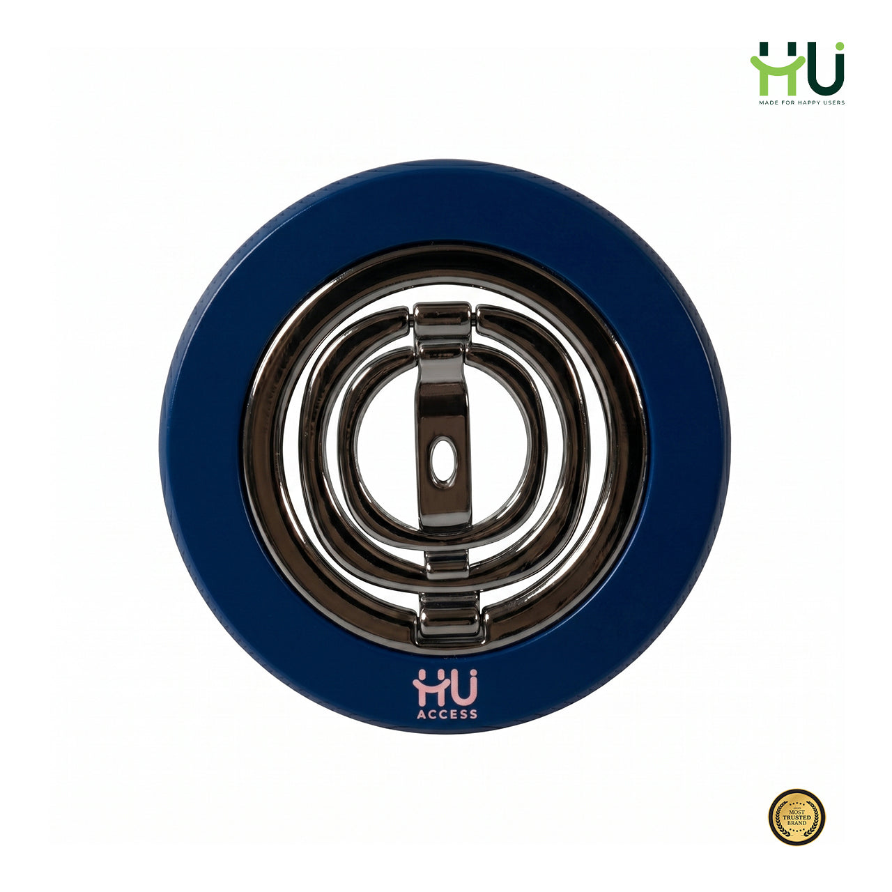 Magnetic Phone Holder Ring-Dark Blue