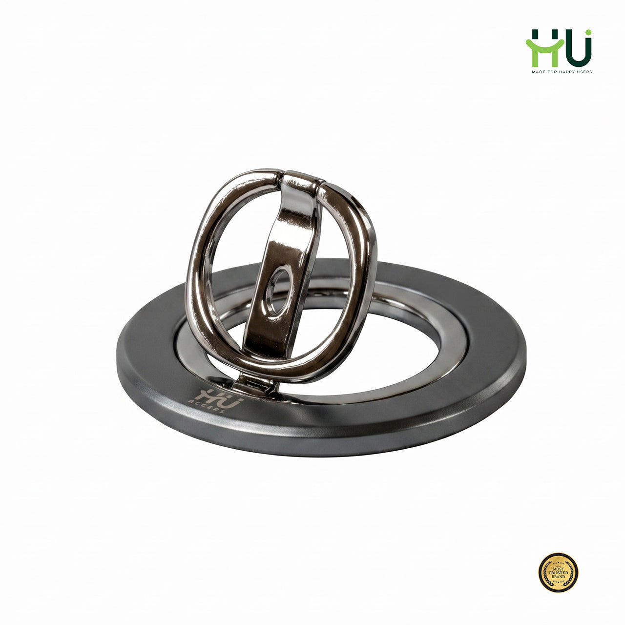 Magnetic Phone Holder Ring-Grey