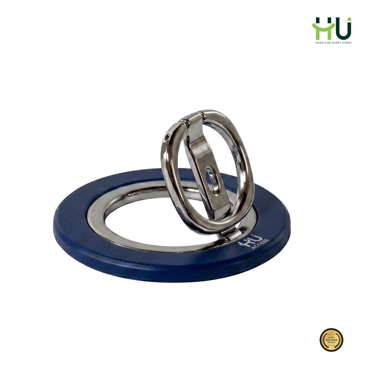 Magnetic Phone Holder Ring-Dark Blue