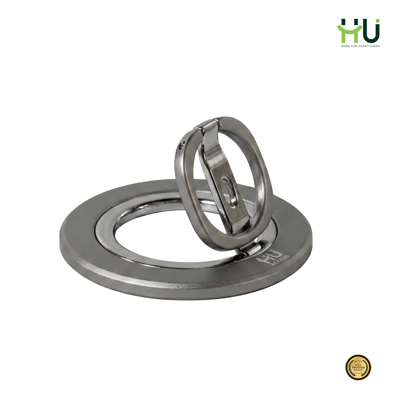 Magnetic Phone Holder Ring-Grey