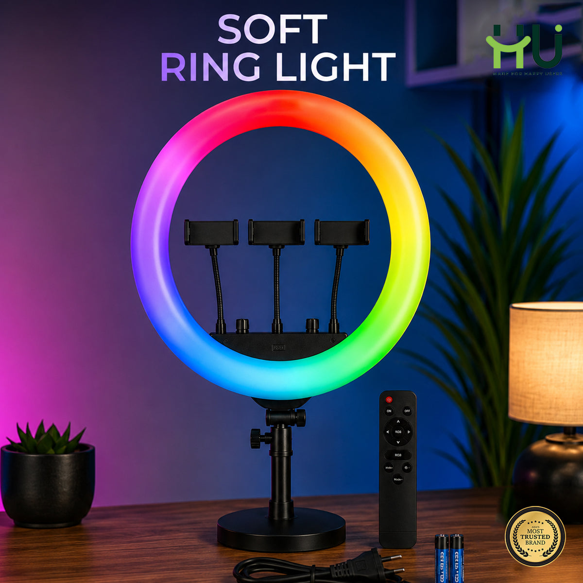 RGB LED Soft Ring Light 560mm