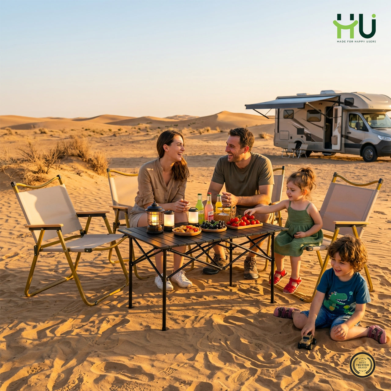 95-Inch Folding Camping Table
