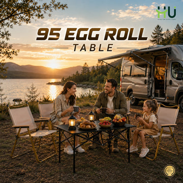 95-Inch Folding Camping Table