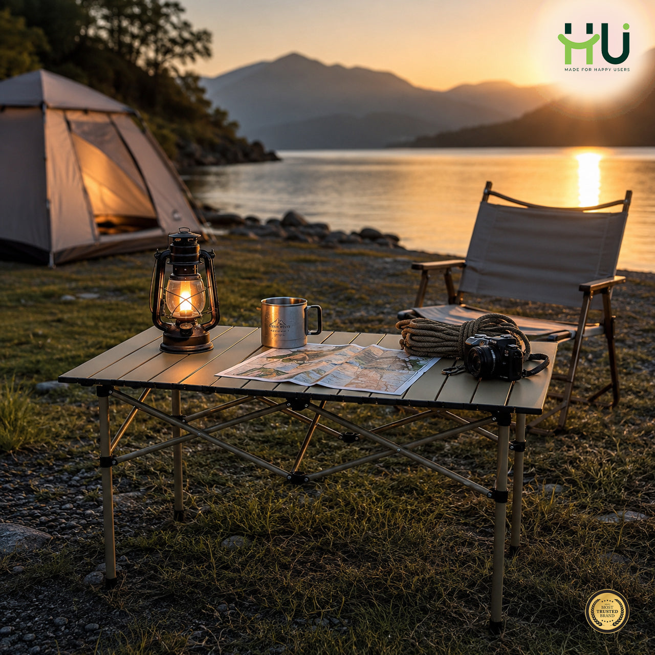 95-Inch Folding Camping Table