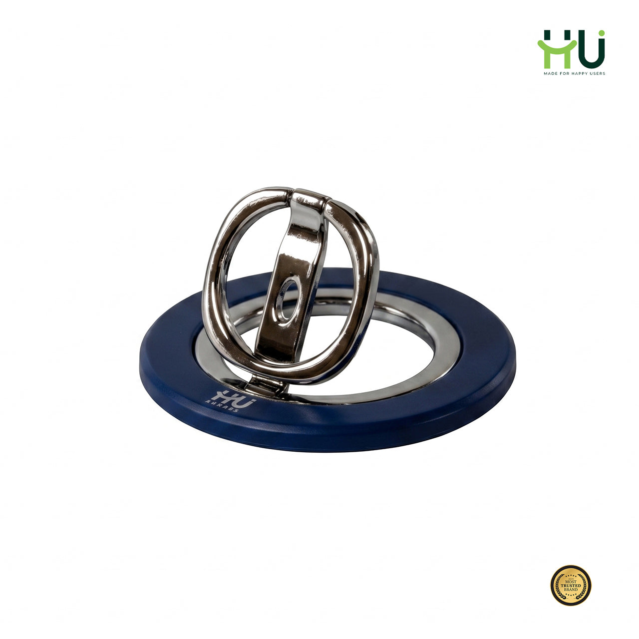 Magnetic Phone Holder Ring-Dark Blue